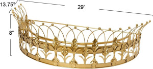 Creative Co-Op Decorative Metal Curtain or Canopy...