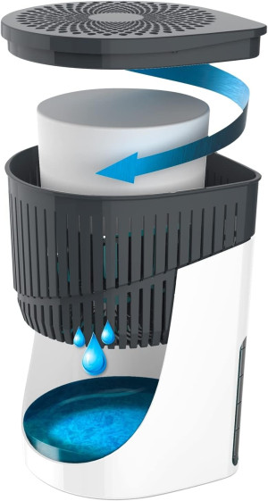 WENKO Déshumidificateur d'intérieur Drop - recharg...