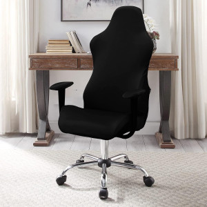 WOMACO Gaming Chair Slipcover Stretch Seat Chair C...