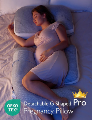 Momcozy Pregnancy Pillow - Original Detachable G S...