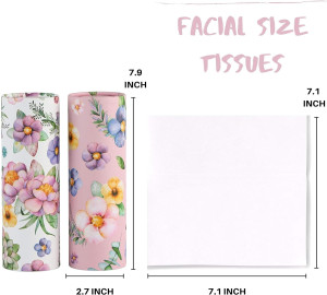 Car Tissues Holder with Facial Tissues - 4 PK - Tr...