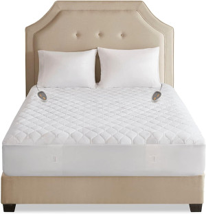 Beautyrest 3M Scotchgard Heated Mattress Pad - Ele...