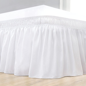 Biscaynebay Wrap Around Bed Skirts for Queen Size...