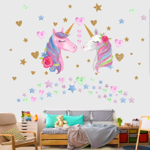 Unicorn Wall Decal,Large Size Unicorn Wall Sticker...