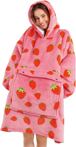 Narecte Kids Hoodie Blanket Year Old Girl Birthday...