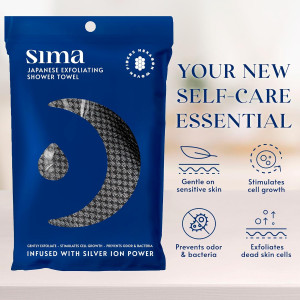 Exfoliating Washcloth Face & Body Scrub Towel - Ja...
