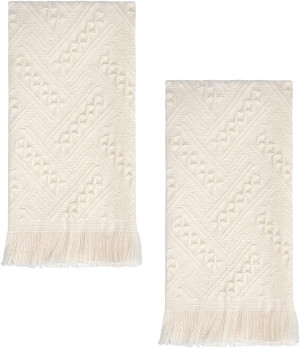 Luxury Decorative Hand Towels Bathroom: 2 Packs 14...