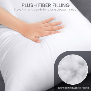 Utopia Bedding Full Body Pillow for Adults (White,...