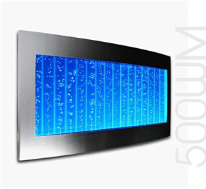 Bubble Panel Wall Mount Hanging Water Fountain 500...