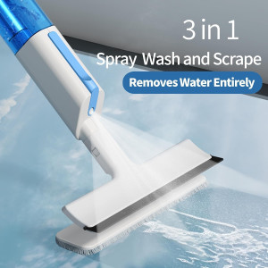 All Purpose Window Cleaning Squeegee Kit with Spra...