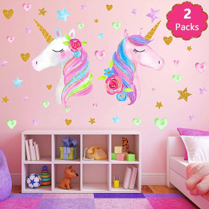 Unicorn Wall Decal,Large Size Unicorn Wall Sticker...
