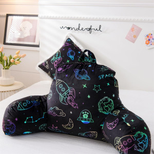 Holawakaka Reading Pillow with Arms, Space Rocket...