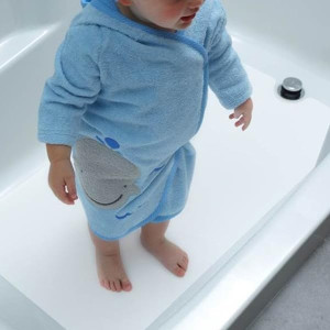 Safe Way Traction 16" X 40" White Adhesive Vinyl A...