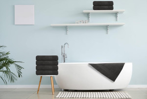 Premium Bath Towel Set - 24 x 48 Pack of 6 100% Co...