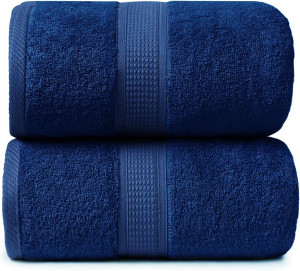 Ariv Towels Pack of 2 Extra Large, Premium 100% Co...