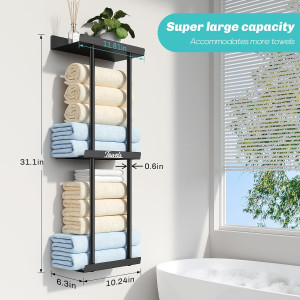 Towel Racks for Bathroom - Bathroom Towel Storage...
