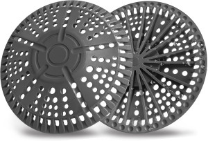 Shower Drain Hair Catcher, 2 Pack 5.5in Shower Hai...