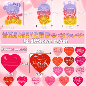 75 PCS Valentines Day Gifts for Kids,Valentines Mi...