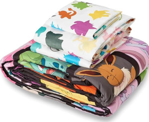 Pokémon, "Kanto Favorites" Twin Bed in a Bag Set,...