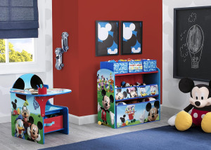 Delta Children Chair Desk With Storage Bin, Disney...