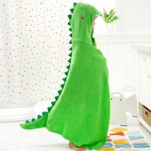 Joiedomi Dinosaur Hooded Towel for Kids - Soft 100...