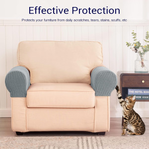 SUBRTEX Stretch Armrest Covers Spandex Arm Covers...