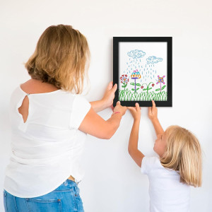 Americanflat 10x12.5 Kids Art Frame - Front Loadin...