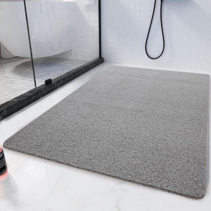 HOMBYS 58 x 32 Extra Large Shower Mat for Shower S...
