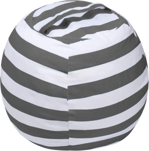 2 PCS Stuffed Animal Storage Bean Bag Chair Cover,...