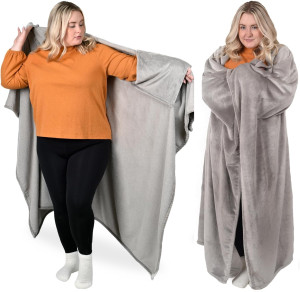 Wearable Blanket, Soft Fleece Blanket Valentines D...