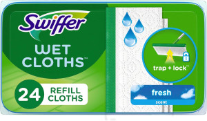 Swiffer Sweeper Wet Mopping Cloths, Mops for Floor...