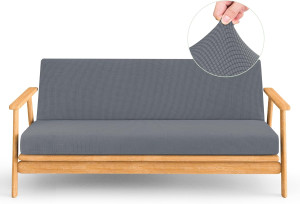 CHUN YI Jacquard Futon Cover Full Size Futon Mattr...