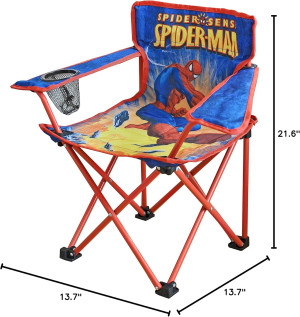 Marvel Spider-Man Toddler Camp Chair , Red