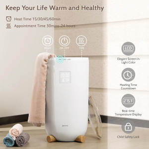 Keenray Towel Warmer for Bathroom, Luxury Towel Wa...