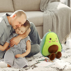 16.5 Inch Snuggly Stuffed Avocado Fruit Soft Plush...