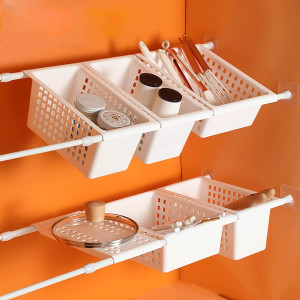 Shower Rod Holder, Tension Curtain Rod Bracket No...