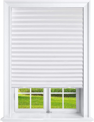 Pleated Window Paper Shades Light Filtering Blinds...
