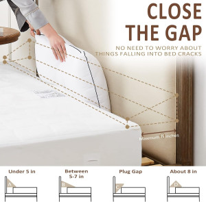 Homemate King Size（76"x10"x6"） Bed Wedge Pillow...
