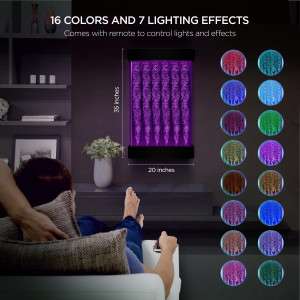 Sensory Bubble Wall Sensory Room Bubble Wall Fount...