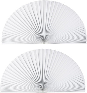 Arch Window Light Filtering Pleated Shade Blinds f...
