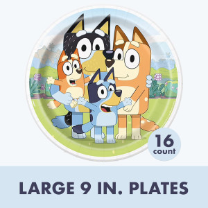 Unique Bluey Birthday Party Supplies | Serves 16 |...