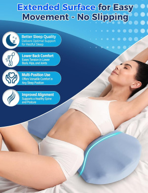 Effective Lower Back Pain Relief Lumbar Support Pi...