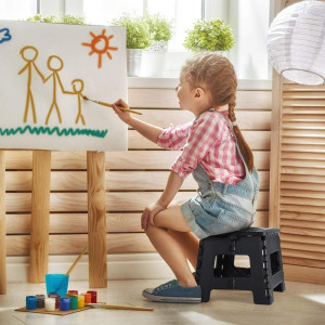 ACSTEP Folding Step Stool 9'' Tall Kids Step Stool...