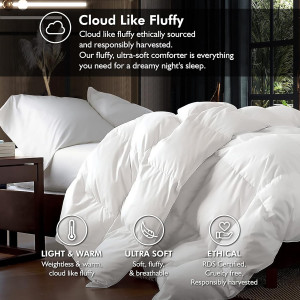 Luxurious King/California King Size Goose Down Fib...