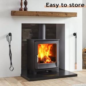 26" Fireplace Fire Pit Tongs & 32" Fire Pit Poker,...