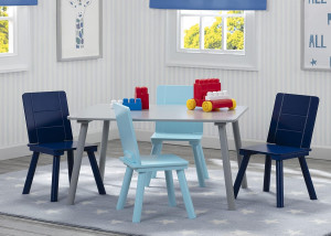 Delta Children Kids Table and Chair Set (4 Chairs...
