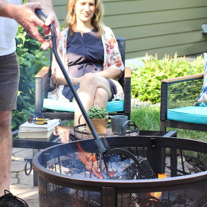 Sunnydaze 36-Inch Log Grabber Tongs - Outdoor/Indo...