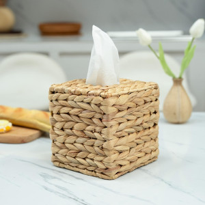 KOLWOVEN Tissue Box Holder - Tissue Box Cover Squa...