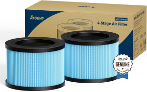 AROEVE MK01 & MK06 Air Filter Replacement 4-in-1 A...