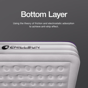 CHILLSUN Twin Air Mattress Inflatable Airbed with...